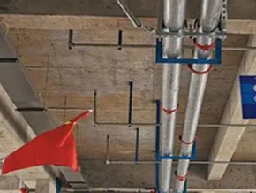 西区管廊支架的安装方法